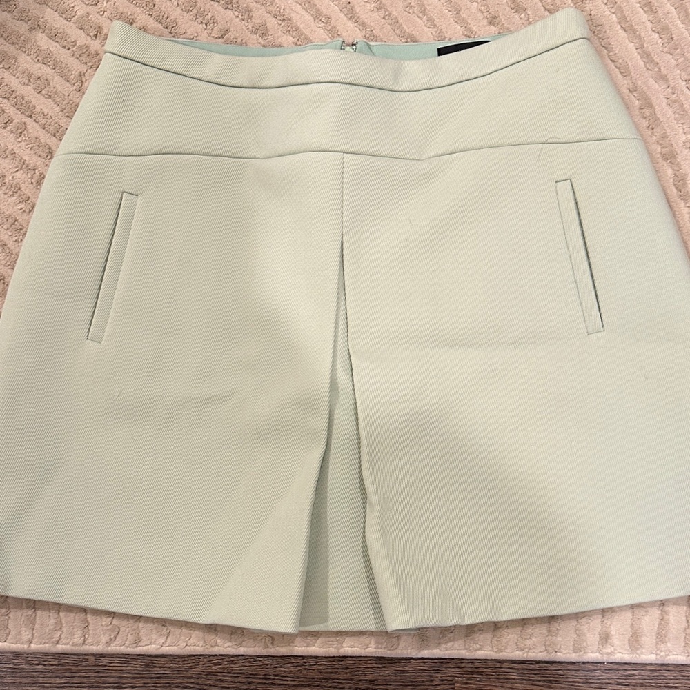 J.Crew pleated mini skirt